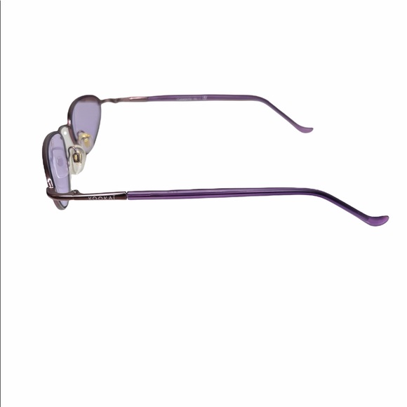Y2K Style KOOKAI Oval Frame Tiny Purple Sunglasses - Picture 2 of 6